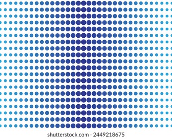 Patrón de puntos de desvanecimiento azul sin fisuras