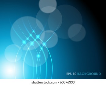 Blue fantasy background