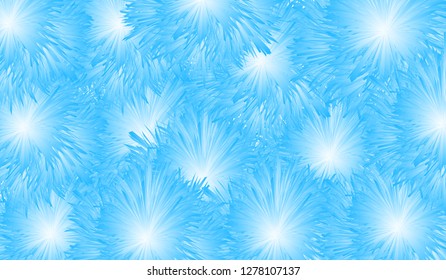 Blue feather background