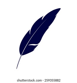Blue Feather Icon