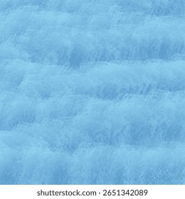 Blue Fiber Texture: Soft, Wavy, and Abstract Background