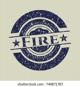 Blue Fire distressed rubber texture