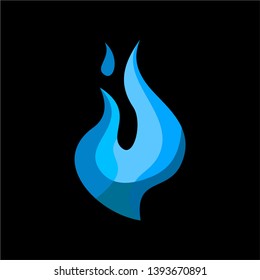 Blue Flame Logos Images, Stock Photos & Vectors | Shutterstock