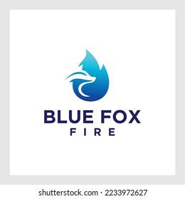  Blue Fire Logo, Icon In Trendy Design Vector Eps 10.blue fire logo design template, abstract fire vector