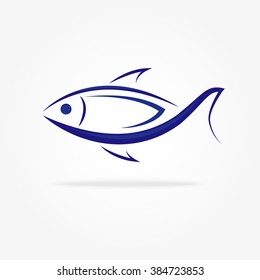 Blue Fish Logo