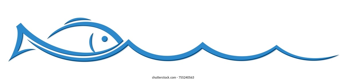 Blue Fish logo.