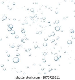 Fizzing Air Bubbles Stream Soda Pop Stock Vector (Royalty Free) 1672724815