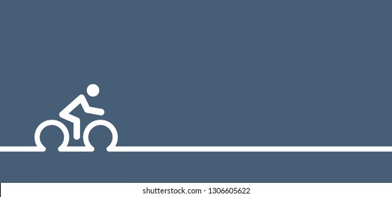 Blue flag banner World Bicycle day race tour Sport icon Cyclist t shirt Cycling symbol Funny vector bike Polka dot jersey Sports for Italia or France Finish symbol Comic clipart cartoon Line pattern