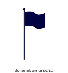 blue flag icon