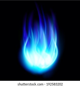 Blue flame