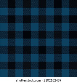 Blue Flannel Shirt Seamless Pattern Ready For Your Print Clothing