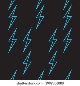 fondo oscuro del flash azul o del rayo azul