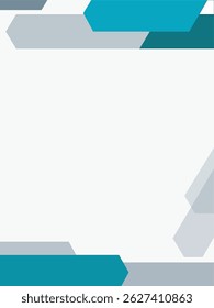 Blue flat geometric e-commerce vector background