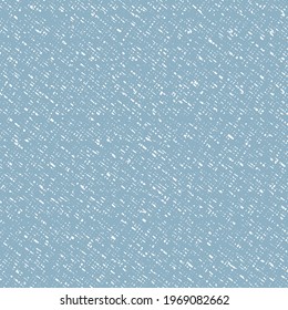 Blue flecked canvas texture. Rough fabric background.