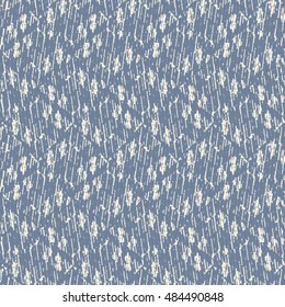 Blue floor carpet texture. Abstract vector.