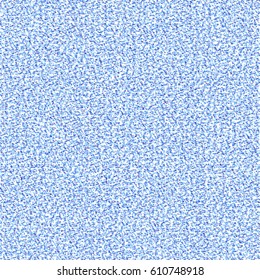 Blue floor carpet texture. Abstract vector.