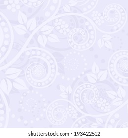 blue floral background 