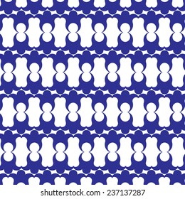 Blue Floral background vector design