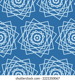 Patrón floral azul para textil, patrón sin fisuras para el diseño y la decoración, fondo de scrapbook fondo papel de pared arte creativo