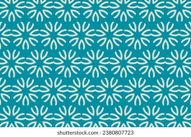 Archivo de ilustración vectorial de patrón floral azul que es excelente para fondos de escritorio y fondos de fondo.
