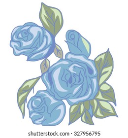 blue flower