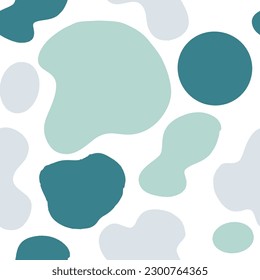 Blue Flower abstract backgrounds. Hand drawn various shapes and doodle objects. Can be used for printing needs and other digital needs. Contemporary modern trendy vector illustrations. 