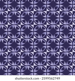 blue flower pattern Background pattern for wallpaper design, seamless