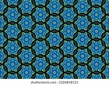 Blumenmuster, helle Farben, Vintage-Stil, Verwendung in Hintergrund, Dekoration, Textilien, Teppiche, Fliesen, Bekleidung, Veröffentlichungen