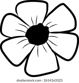 The blue flower symbolizes tranquility, inspiration, and hope. Its delicate petals and calming color often represent peace and serenity, making it a favorite in gardens and bouquets. The blue hue also