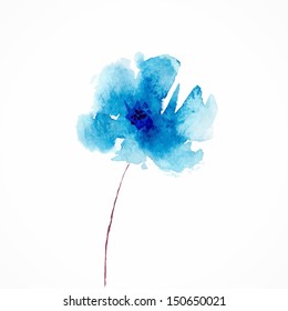 Watercolor Flower Transparent Images, Stock Photos & Vectors | Shutterstock