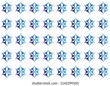 Blue flowers backgrounds.