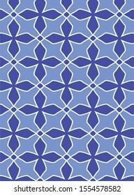 Blue flowers shape Seamless Textile Pattern Vector Art and Graphics. Black Background Pattern Of Textile Patterns Vector for Adobe Illustrator. Pattern Design For Textile, Wallpaper on Wall, and Tiles
