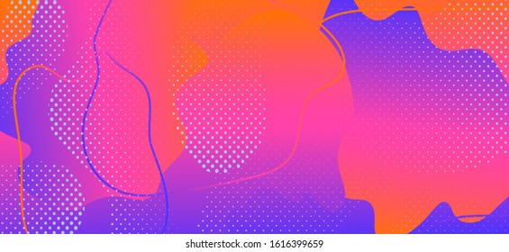 Blue Fluid Shapes. Vibrant Wave Presentation. Abstract Geometric Brochure. Red Graphic Texture. Gradient Fluid Design. Business Liquid Illustration. Pink Graphic Pattern. Business Fluid Poster.