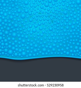 blue  fluid slime