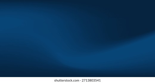 Fundo de folha azul com textura de espelho de metal. superfície de gradiente azul com brilho de luz simples design abstrato
