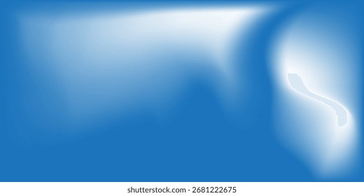 Vector de lámina azul con textura de espejo de metal. superficie degradada azul con fondo simple de brillo claro. arte de textura