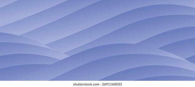 Separador de rodapé azul, ilustração de vetor de forma de divisor moderno

