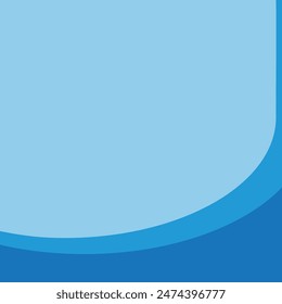 Blue Frame Vector Graphic Background