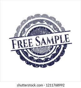 Blue Free Sample rubber seal