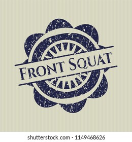 Blue Front Squat rubber seal