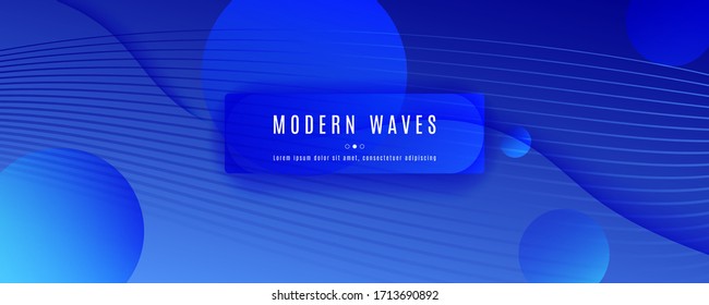 Blue Futuristic Abstract. Business Stripes. 3d Geometric Wallpaper. Memphis Curve Poster. Technology Futuristic Abstract. Fluid Lines Magazine. 3d Flow Texture. Blue Futuristic Abstract.
