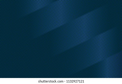 Blue futuristic abstract halftone vector background for covers, posters, websites, ads etc. Can be used in both portrait and landscape or scrollable formats by image cropping.