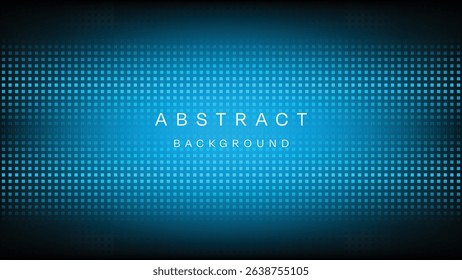 Blue Futuristic Abstract technology background Hi-tech system concept vector illustration