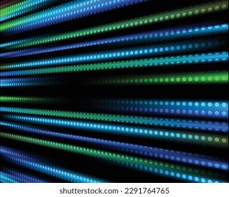 blue futuristic laser network light with dot abstract technology background