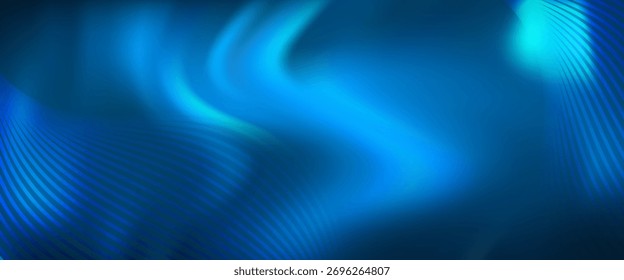 Fondo Abstractas de la onda futurista azul