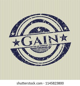 Blue Gain distress rubber texture