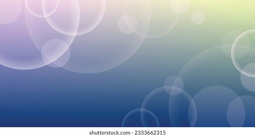 Blue galaxy bokeh light sky background