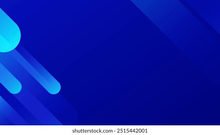 Fundo abstrato geométrico azul.  Aplicável para cartão-presente, capa, cartaz. Design de cartaz
