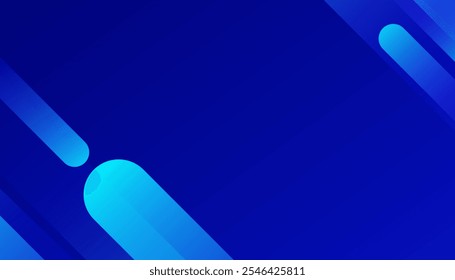 Fundo abstrato geométrico azul. Pode ser usado para cartazes, cartazes, brochuras, banners, EPS 10

