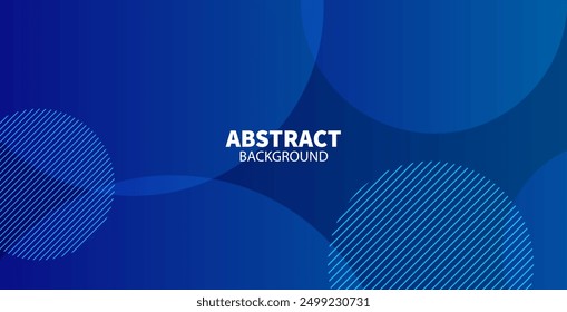 Fondo abstracto geométrico azul. Composición de Formas dinámicas. Ilustración vectorial
